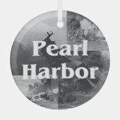 ABH Pearl Harbour Glass Ornament (Voorkant)