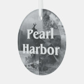 ABH Pearl Harbour Glass Ornament (Voorkant links)
