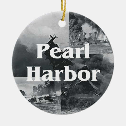ABH Pearl Harbour Keramisch Ornament (Voorkant)