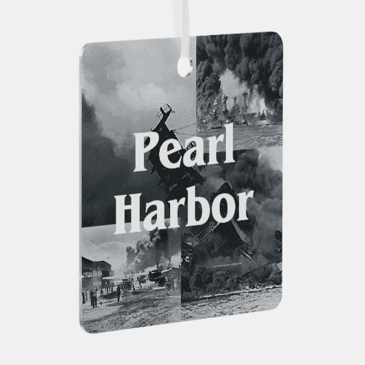 ABH Pearl Harbour Metal Ornament (Voorkant Rechts)