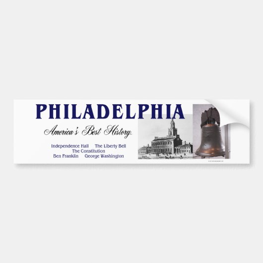 ABH Philadelphia Bumpersticker (Voorkant)