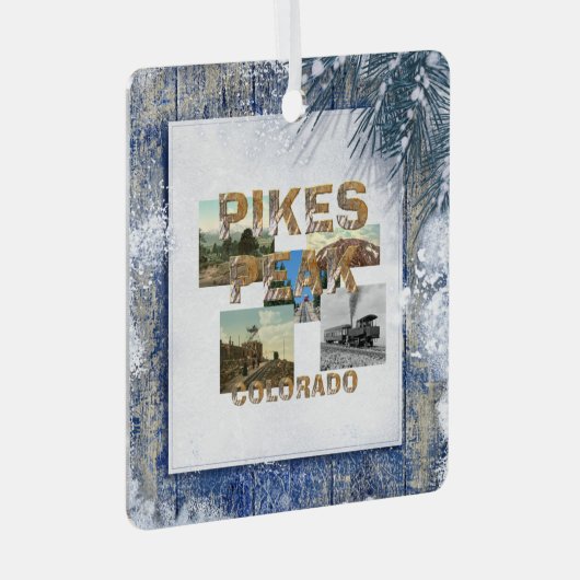 ABH Pikes Peak Metalen Ornament (Voorkant Rechts)