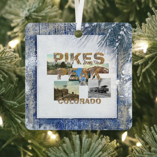 ABH Pikes Peak Metalen Ornament (Insitu)