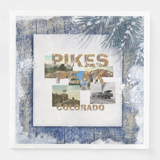 ABH Pikes Peak Paper Dinner servetten (Voorkant)