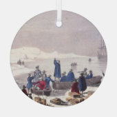 ABH Plymouth Rock Glass Ornament (Achterkant)