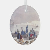 ABH Plymouth Rock Glass Ornament (Voorkant Rechts)