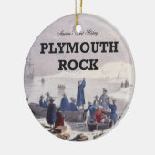 ABH Plymouth Rock Keramisch Ornament (Links)