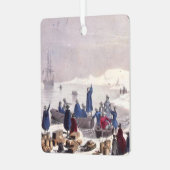 ABH Plymouth Rock Metal Ornament (Voorkant links)