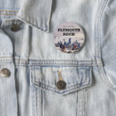ABH Plymouth Rock Ronde Button 5,7 Cm (In situ)