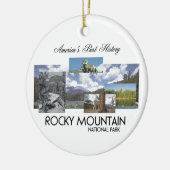 ABH Rocky Mountain NP Keramisch Ornament (Links)