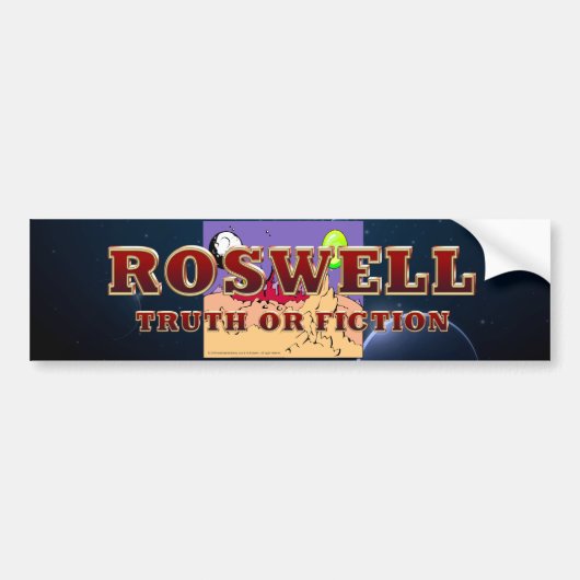 ABH Roswell Bumpersticker (Voorkant)