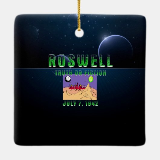 ABH Roswell Keramisch Ornament (Achterkant)