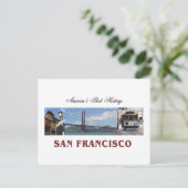 ABH San Francisco Briefkaart (Staand voorkant)