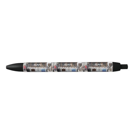 ABH San Francisco Zwarte Inkt Pen (Voorkant)
