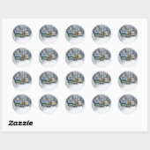 ABH Satitla Highlands NM Ronde Sticker (Vel)