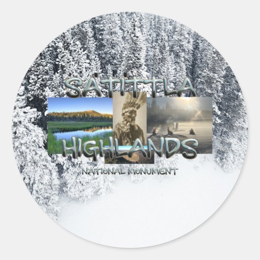ABH Satitla Highlands NM Ronde Sticker (Voorkant)