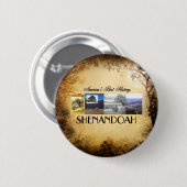 ABH Shenandoah Ronde Button 5,7 Cm (Voorkant /achterkant)