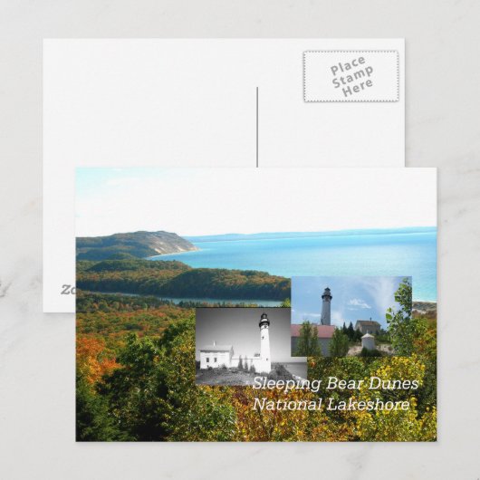 ABH Slapende Beer Dunes Briefkaart (Voorkant / Achterkant)