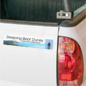 ABH Slapende Beer Dunes Bumpersticker (Op Truck)