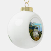 ABH Slapende Beer Dunes Keramische Bal Ornament (Links)