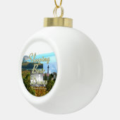 ABH Slapende Beer Dunes Keramische Bal Ornament (Rechts)