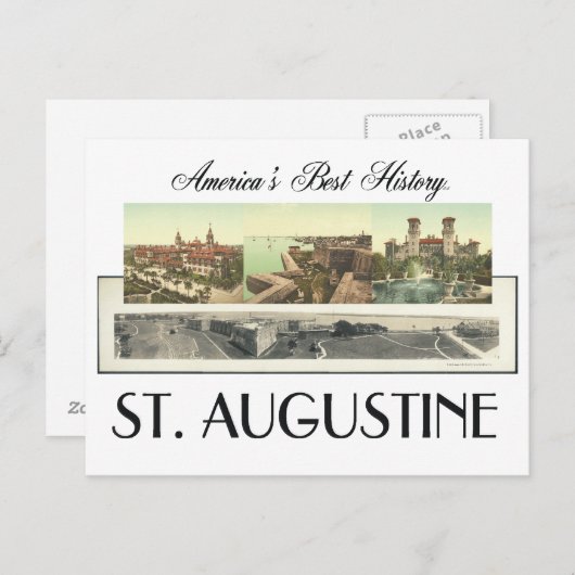 ABH St. Augustine Briefkaart (Voorkant / Achterkant)