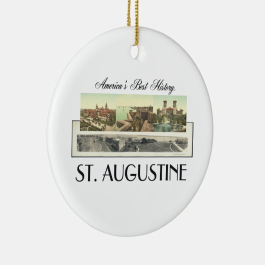 ABH St. Augustine Keramisch Ornament (Rechts)