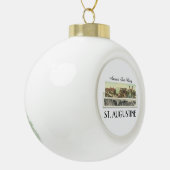 ABH St. Augustine Keramische Bal Ornament (Links)
