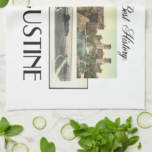 ABH St. Augustine Theedoek (Gevouwen)