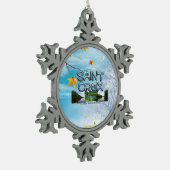 ABH St. Croix NR Tin Sneeuwvlok Ornament (Links)