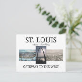 ABH St. Louis Gateway Briefkaart (Staand voorkant)