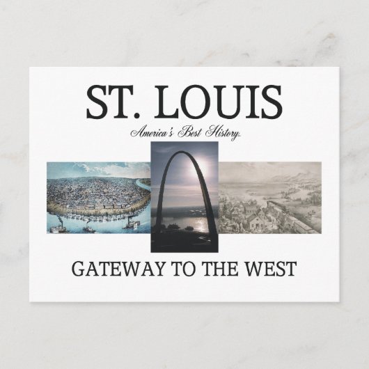 ABH St. Louis Gateway Briefkaart (Voorkant)