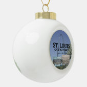 ABH St. Louis Gateway Keramische Bal Ornament (Links)