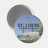 ABH St. Louis Gateway Magneet (Voorkant / Achterkant)