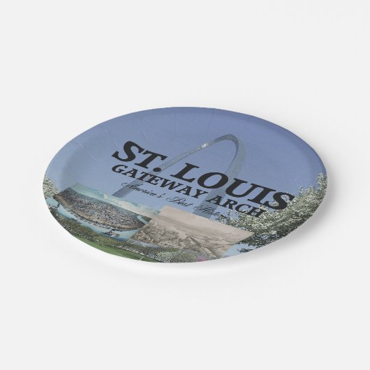 ABH St. Louis Gateway Papieren Bordje (Gekanteld)