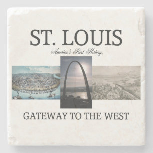 ABH St. Louis Gateway Stenen Onderzetter