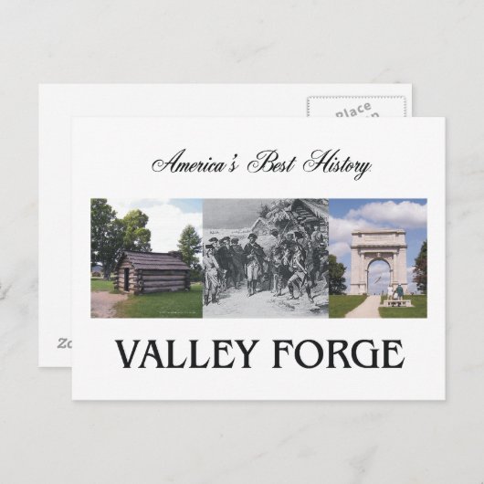 ABH Valley Forge Briefkaart (Voorkant / Achterkant)