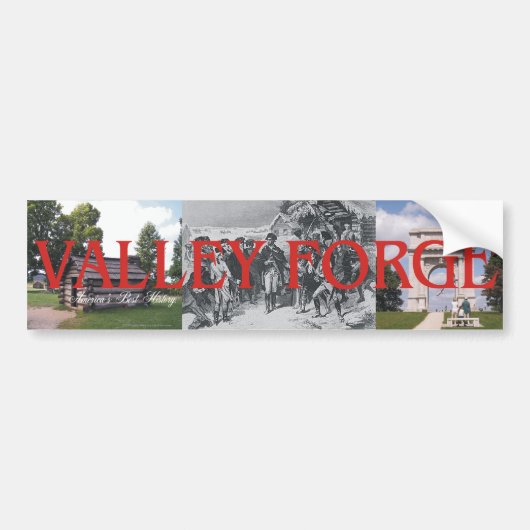 ABH Valley Forge Bumpersticker (Voorkant)