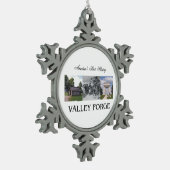 ABH Valley Forge Tin Sneeuwvlok Ornament (Links)