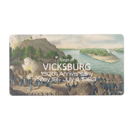 ABH Vicksburg Etiket (Voorkant)