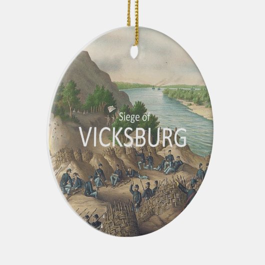 ABH Vicksburg Keramisch Ornament (Rechts)