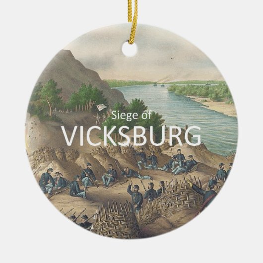 ABH Vicksburg Keramisch Ornament (Voorkant)