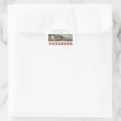 ABH Vicksburg Ronde Sticker (Tas)