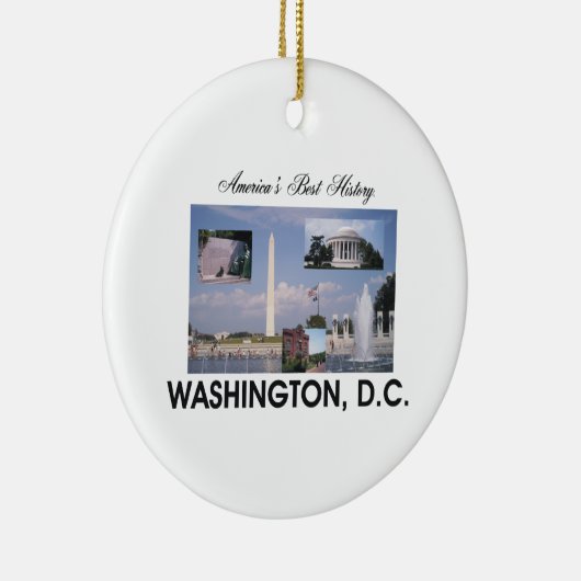 ABH Washington DC Keramisch Ornament (Rechts)