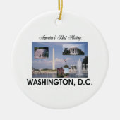 ABH Washington DC Keramisch Ornament (Voorkant)