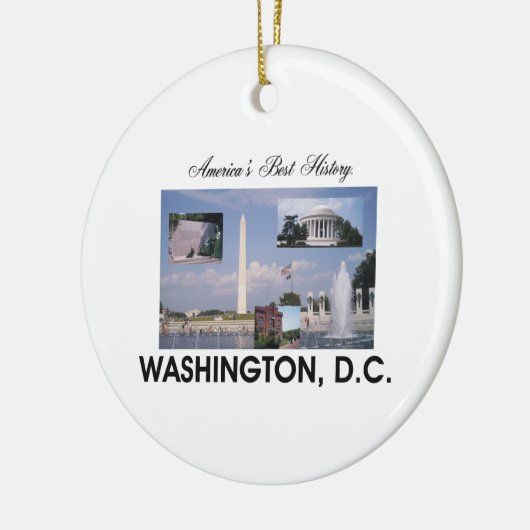 ABH Washington DC Keramisch Ornament (Links)