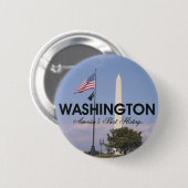 ABH Washington DC Ronde Button 5,7 Cm (Voorkant /achterkant)