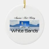ABH White Sands Keramisch Ornament (Voorkant)
