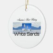 ABH White Sands Keramisch Ornament (Links)