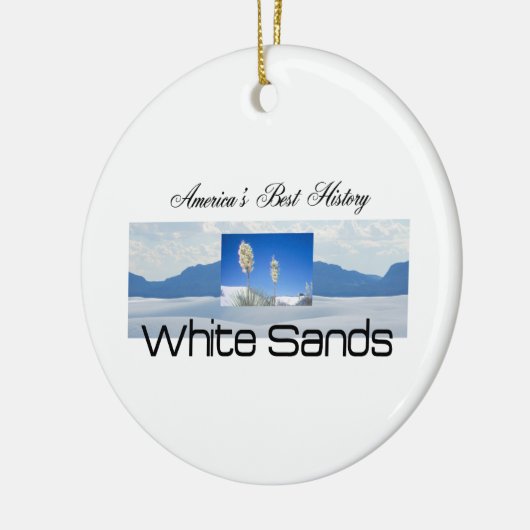ABH White Sands Keramisch Ornament (Links)
